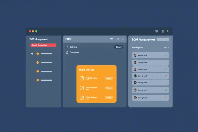 ERP管理系统BOM怎么建？如何高效搭建产品结构清单？