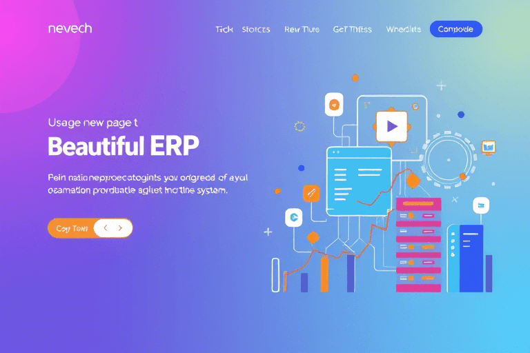 新页ERP怎么样？如何选择适合企业的新页ERP系统？