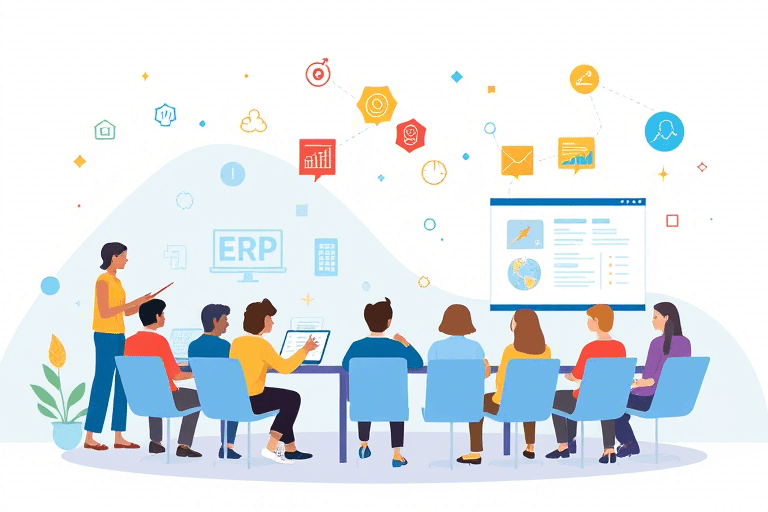 ERP老师如何高效教学？掌握这些方法提升课程质量