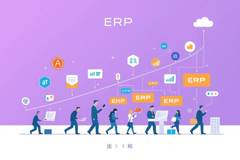ERP发展的五个阶段如何影响企业数字化转型的进程？