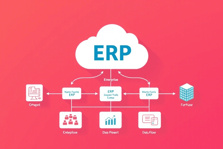 ERP拓扑图如何设计和优化以提升企业信息化效率