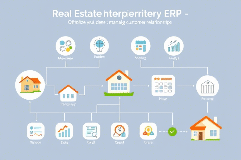 房产中介ERP系统如何优化业务流程与提升管理效率
