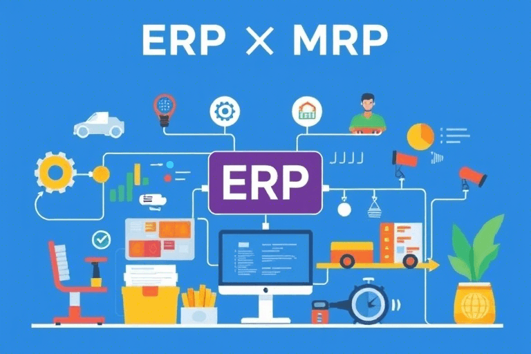 讨论ERP与MRP的关系：如何有效整合企业资源管理