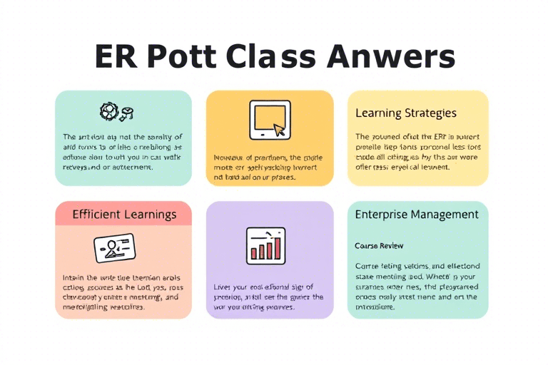ERP课后答案的正确方法与高效学习策略