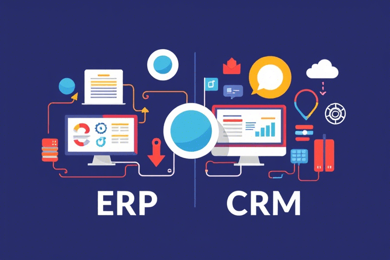 ERP和CRM的区别：企业资源计划与客户关系管理的核心差异解析