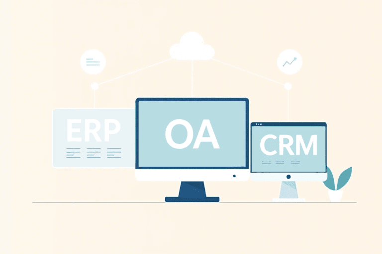 ERP OA CRM如何实现企业高效管理与协同？