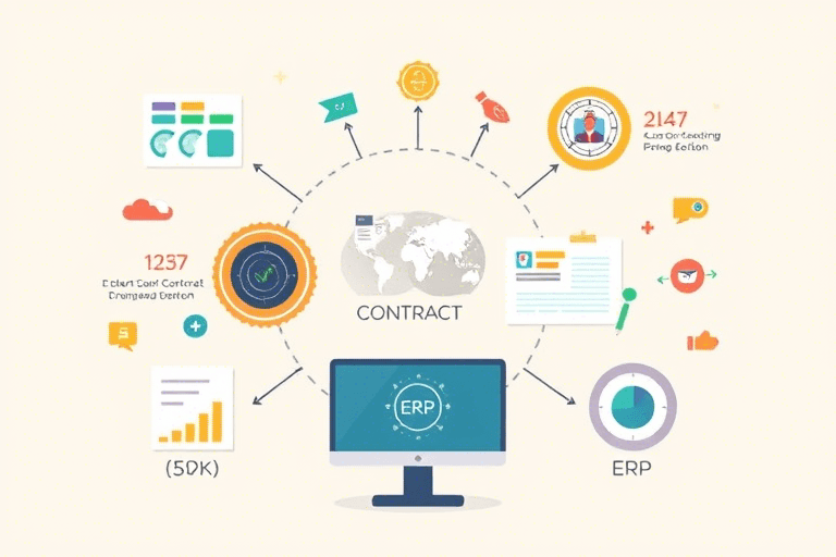 ERP合同管理系统如何提升企业合同管理效率与风险控制能力？