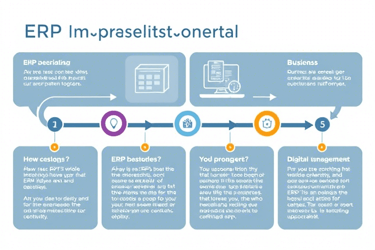 ERP步骤如何正确实施？全面解析企业资源计划系统实施流程