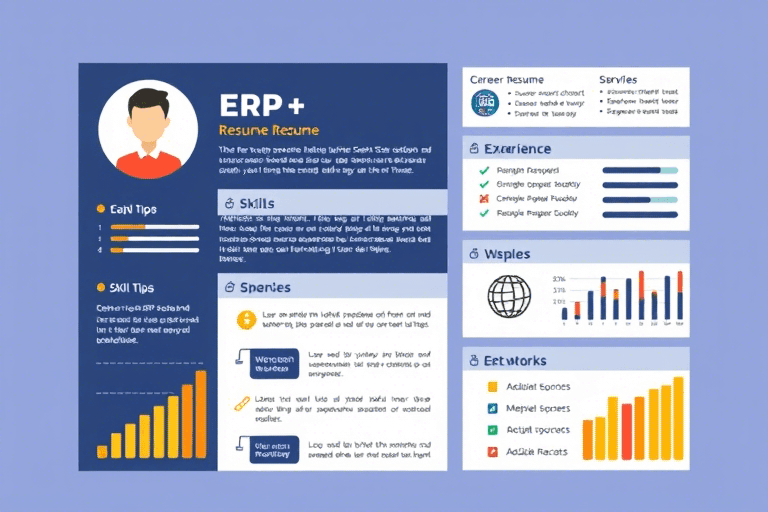 ERP 简历怎么写才能突出专业能力与项目经验