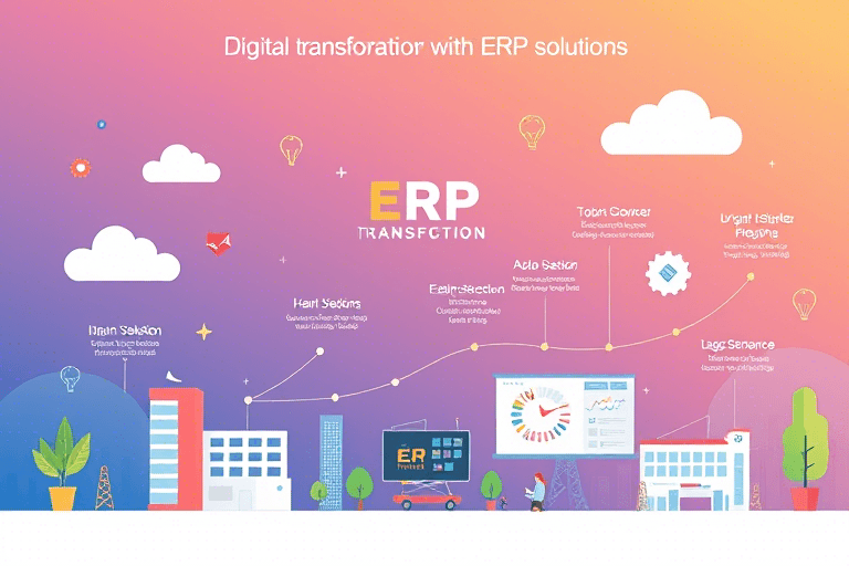 最新ERP系统如何选择？企业数字化转型的关键步骤有哪些？