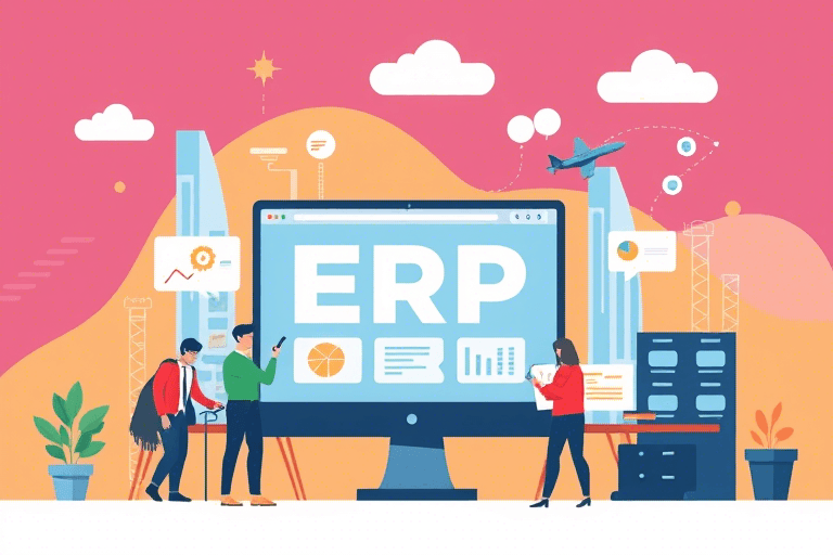 ERP软件厂家如何提升企业效率与竞争力