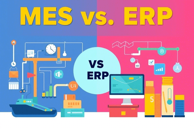 MES和ERP的区别有哪些？企业如何选择合适的系统？