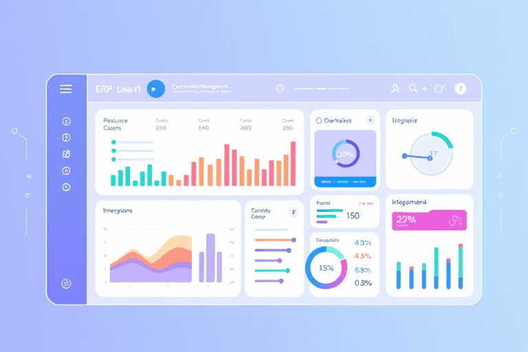 ERP电子商务管理系统如何实现高效运营与企业管理优化？