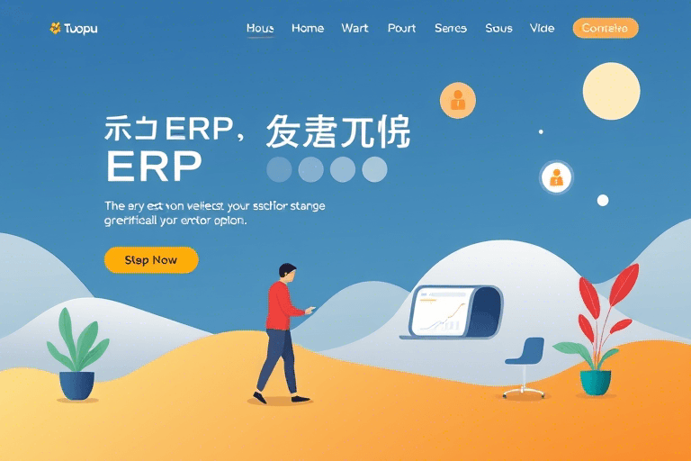 通途ERP系统官网怎么设计才能吸引用户并提升转化率？