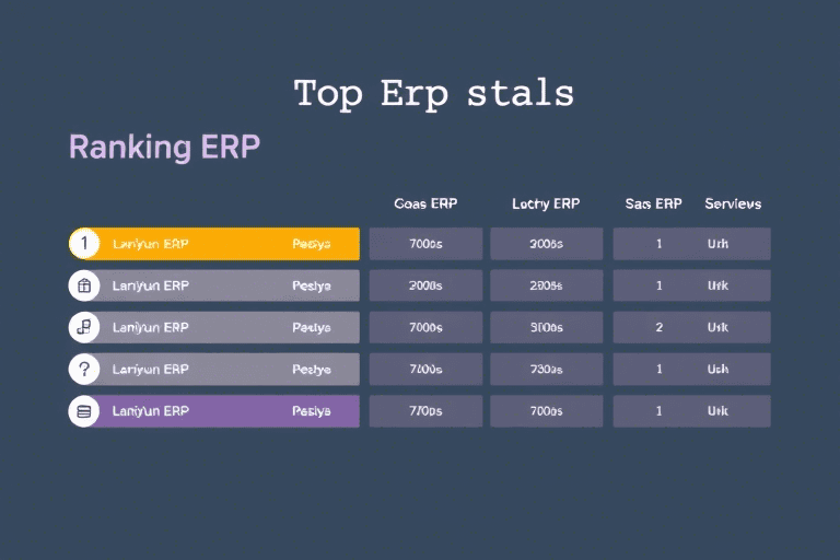 ERP管理系统排名如何选择？如何找到最适合企业的ERP系统？