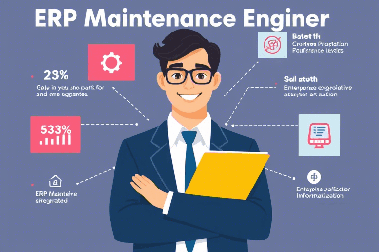 ERP维护工程师工资水平与职业发展路径分析