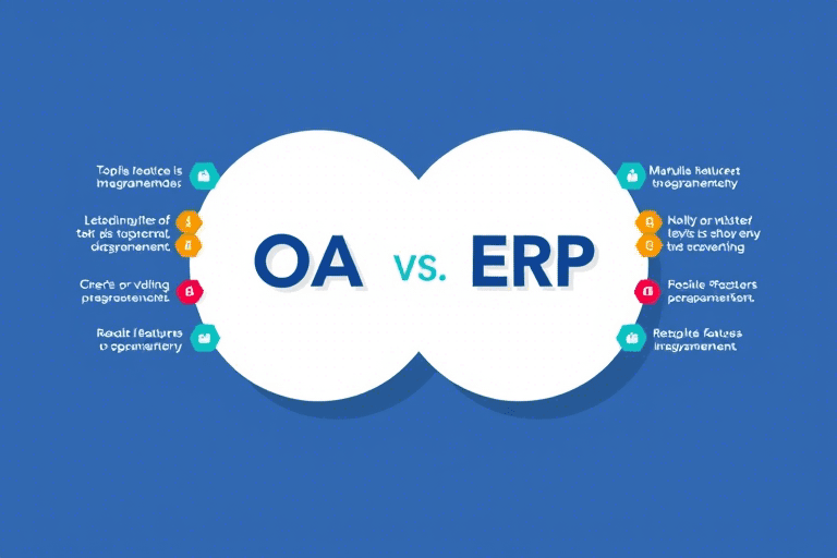 OA和ERP区别：企业信息化管理的核心差异与选择策略