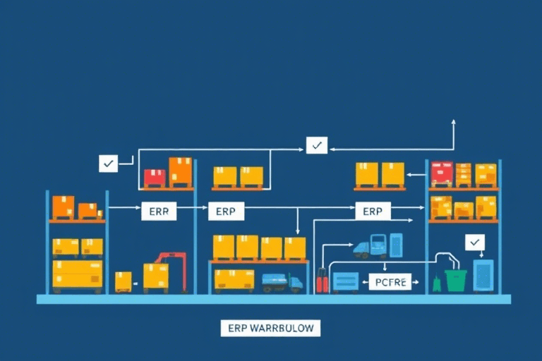 仓库ERP系统操作流程图怎么做？如何设计和优化仓库ERP系统操作流程图？