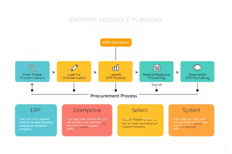 ERP系统采购流程图怎么做？如何高效规划企业资源计划采购流程？