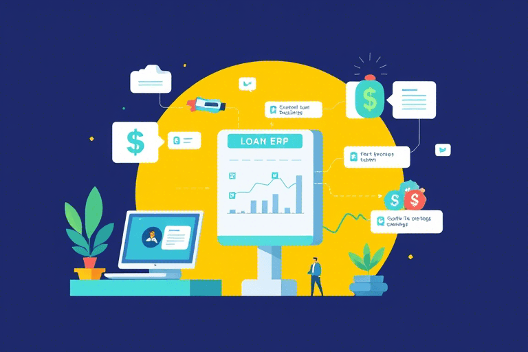 贷款ERP系统如何实现高效管理与业务流程优化