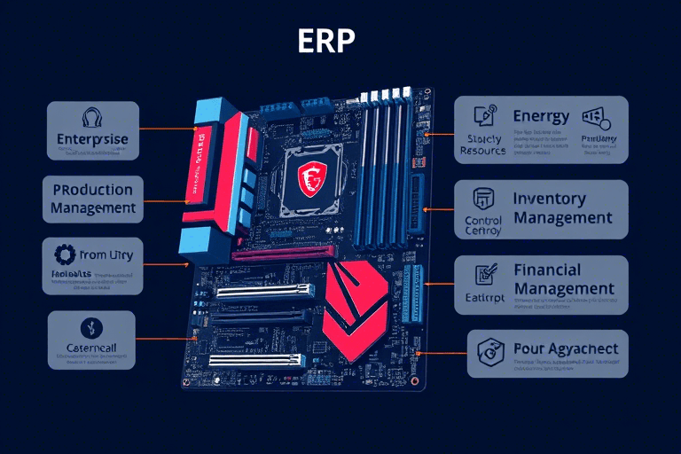 微星主板ERP系统如何优化企业运营效率与成本控制？