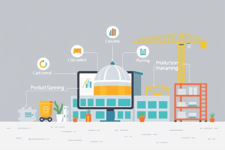 商砼erp软件如何帮助企业提升管理效率和成本控制