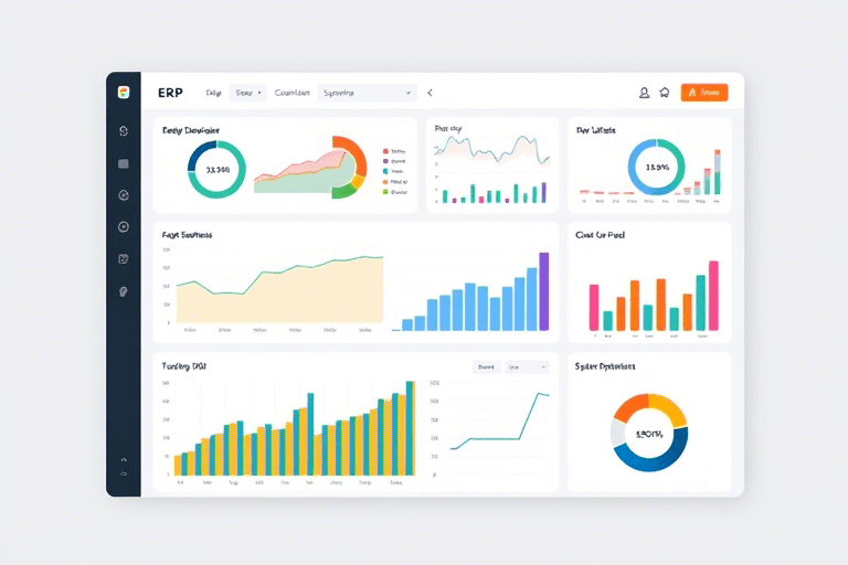 ERP主界面如何设计才能更高效？企业信息化管理的关键步骤