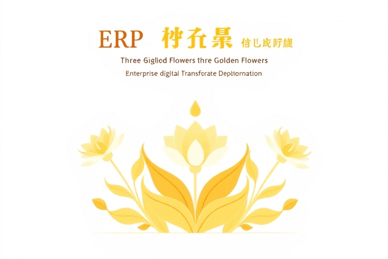 ERP三金花：如何在企业数字化转型中脱颖而出？