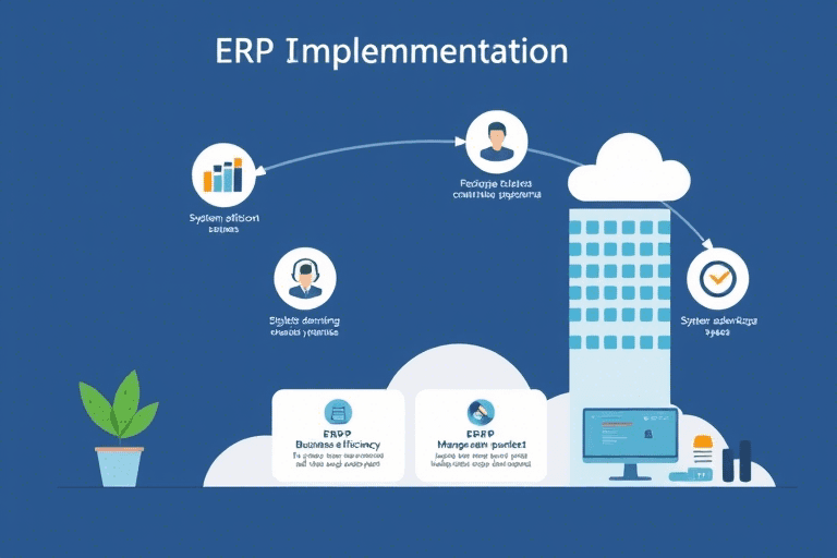 公司做ERP的实施步骤与关键注意事项