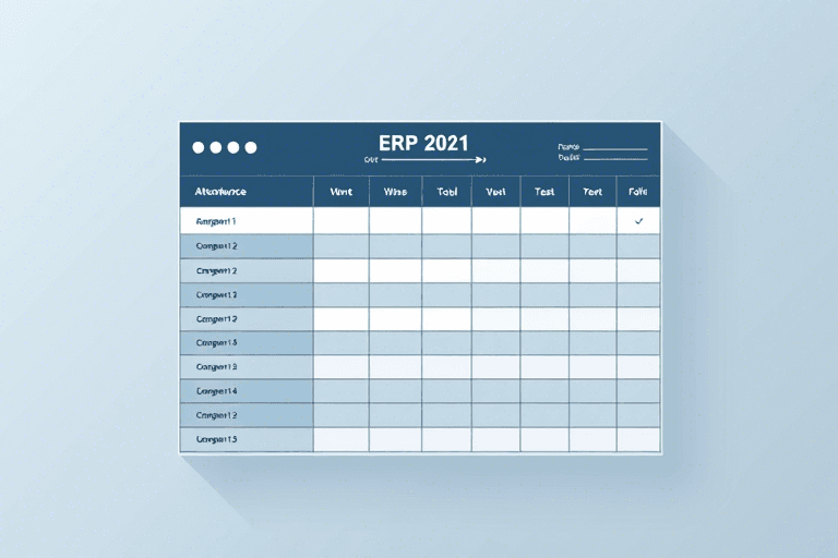 ERP勤表怎么做？如何高效制定和管理ERP勤表流程？
