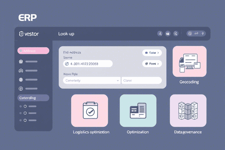 ERP查地址功能如何实现？企业物流与客户管理的智能解决方案