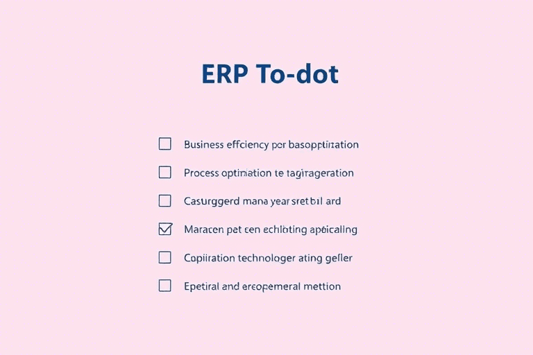 ERP待办怎么做好？如何高效管理ERP待办事项提升企业效率？