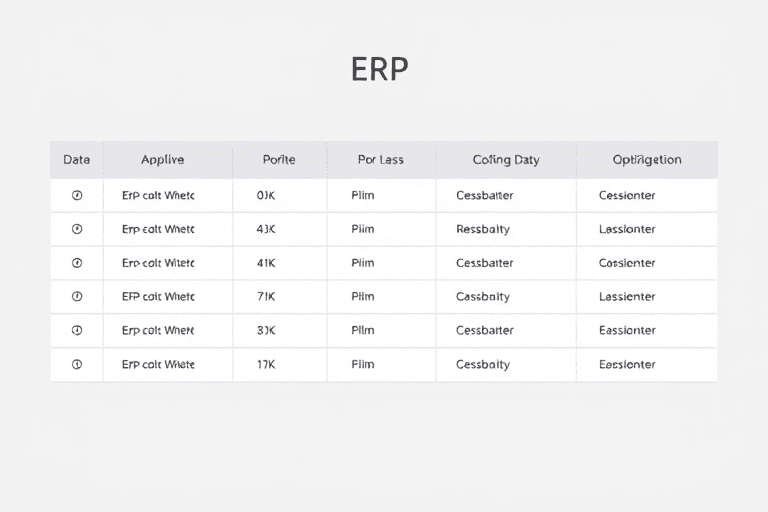 ERP码表如何设计与优化？ERP码表的常见问题及解决方案有哪些？