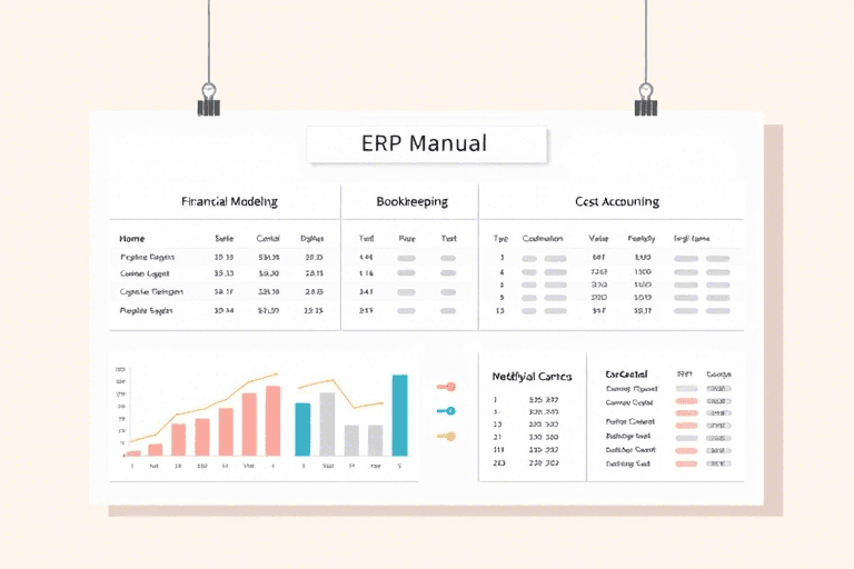 ERP手工沙盘财务操作全流程详解：从入门到精通