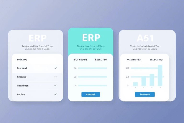 ERP软件价格多少？企业如何根据需求选择合适价位的系统解决方案
