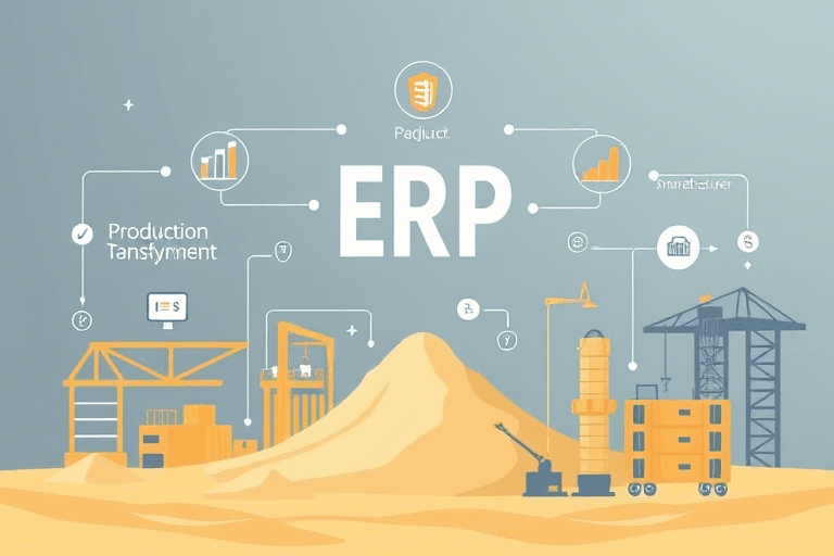 制砂场ERP如何实现高效管理与生产优化
