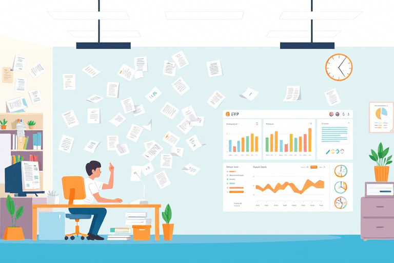 未用erp：中小企业如何避免管理混乱与效率低下