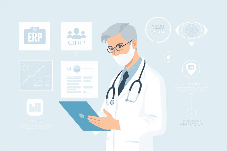 医生ERP系统如何实现医疗管理的数字化与智能化转型