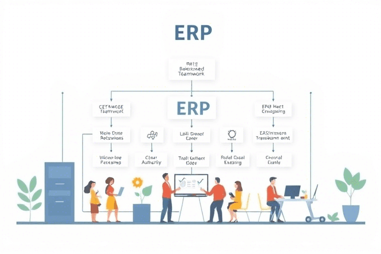 ERP角色分工：如何科学划分企业各岗位职责以提升运营效率