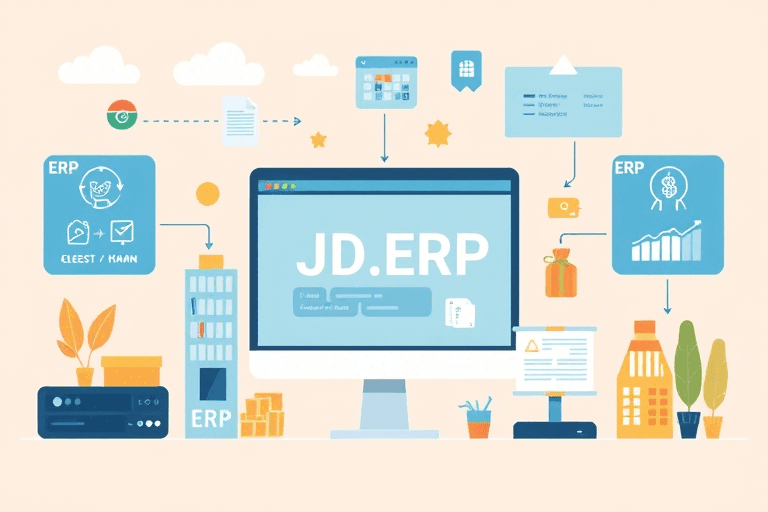 JD.ERP怎么做？如何高效管理企业资源与流程？