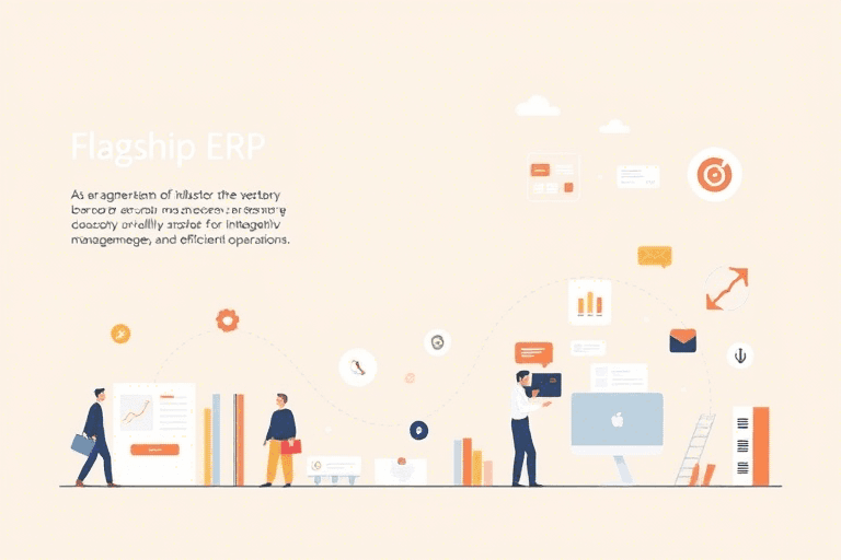 旗舰ERP如何实现企业数字化转型与高效运营