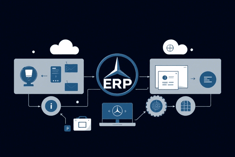 奔驰ERP如何提升企业运营效率与管理能力？