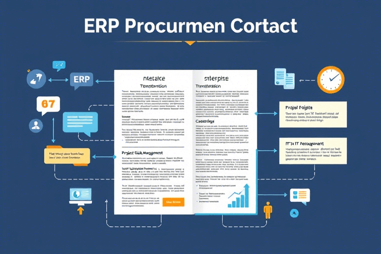 ERP系统采购合同怎么签？企业如何避免踩坑确保项目成功落地？