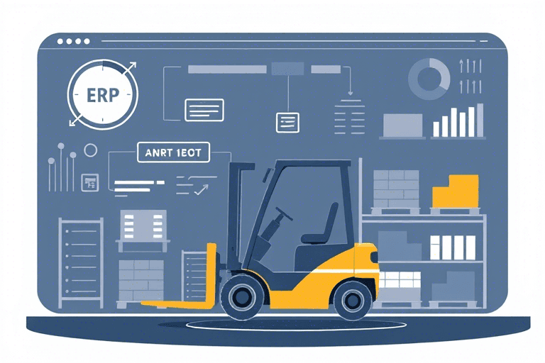 叉车ERP系统如何实现高效管理与智能化升级