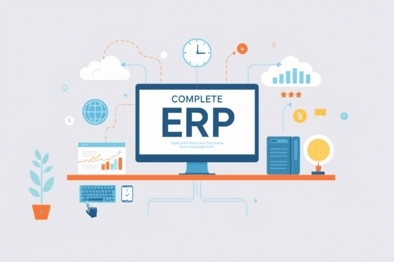 全套ERP系统如何打造？企业如何选择与实施全流程管理方案？