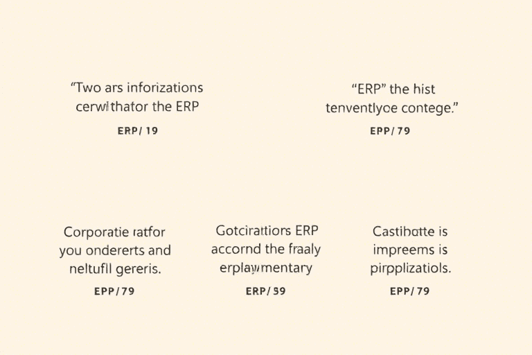 ERP名句如何有效运用提升企业效率？