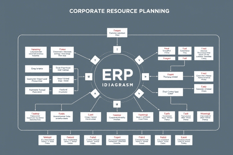 ERP图画怎么做才能实现企业资源计划的可视化展示？