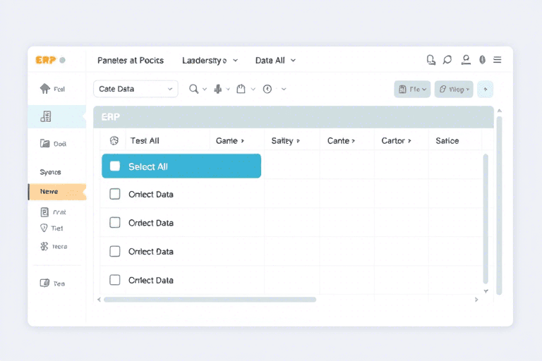 ERP中全选如何操作？掌握这些技巧提升效率