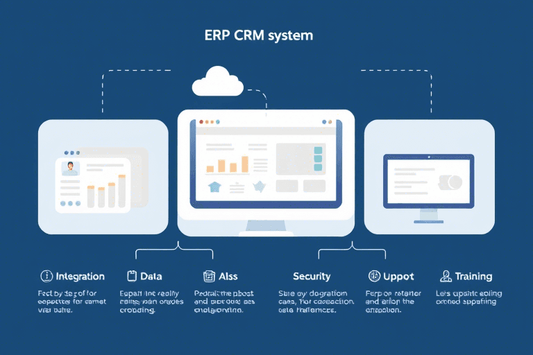 ERP CRM系统如何有效整合提升企业运营效率