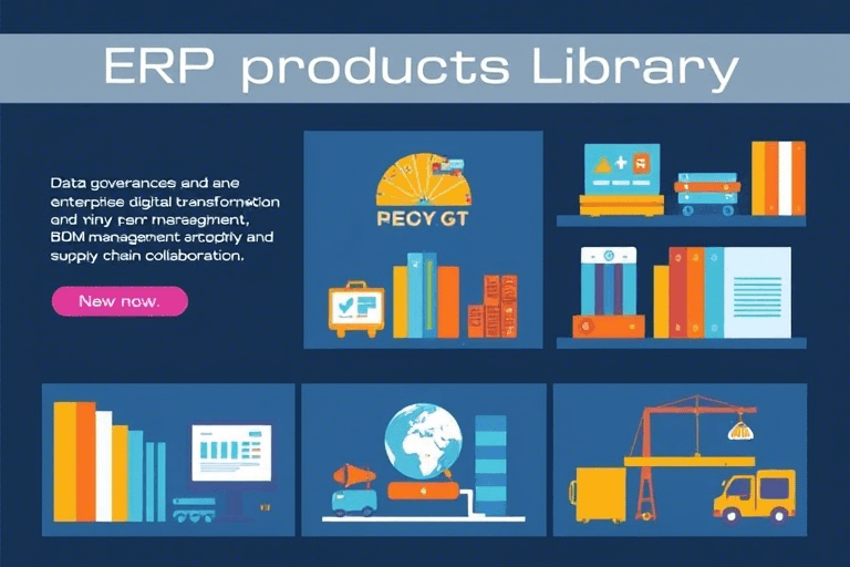 ERP产品库如何构建才能提升企业运营效率与数据一致性